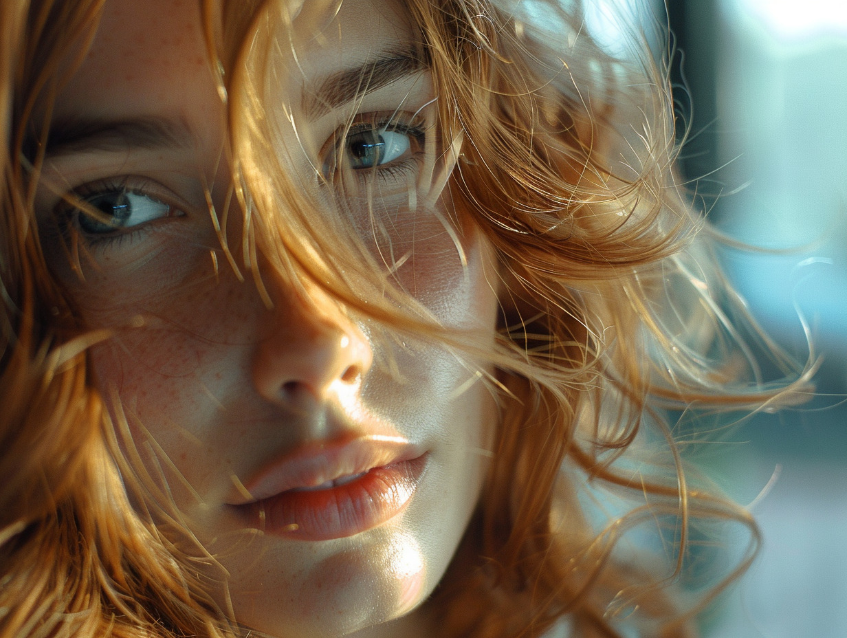 cheveux miel