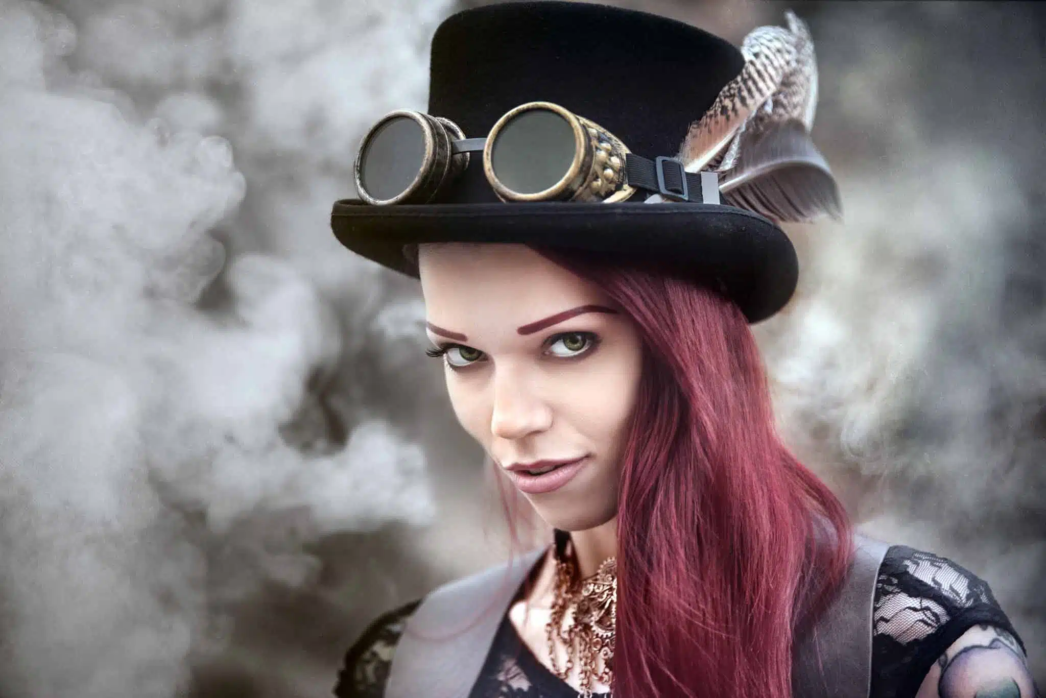 Portez des lunettes steampunk 