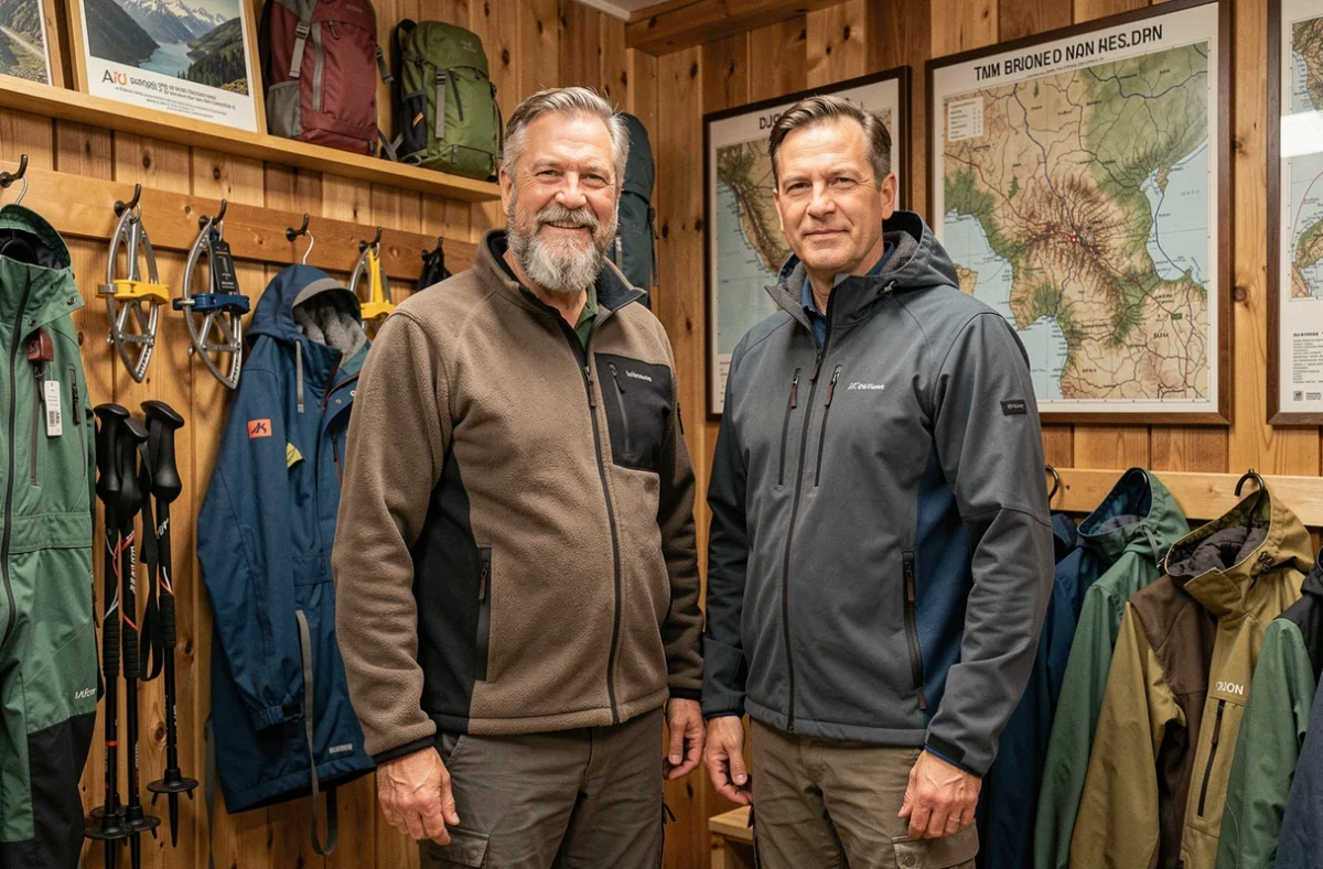 Vendeur expert en équipement montagne dans la boutique Chez François Sport Montagne à Dijon