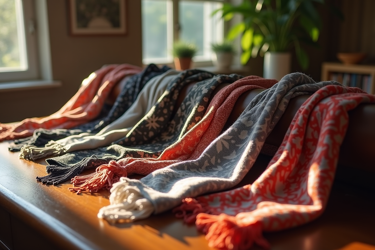 foulard élégant