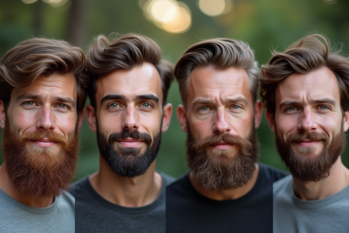 barbe visage