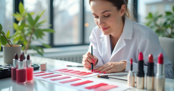 Tests rouges à lèvres : comment procèdent-ils ?