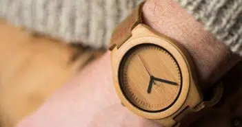 montre en bois